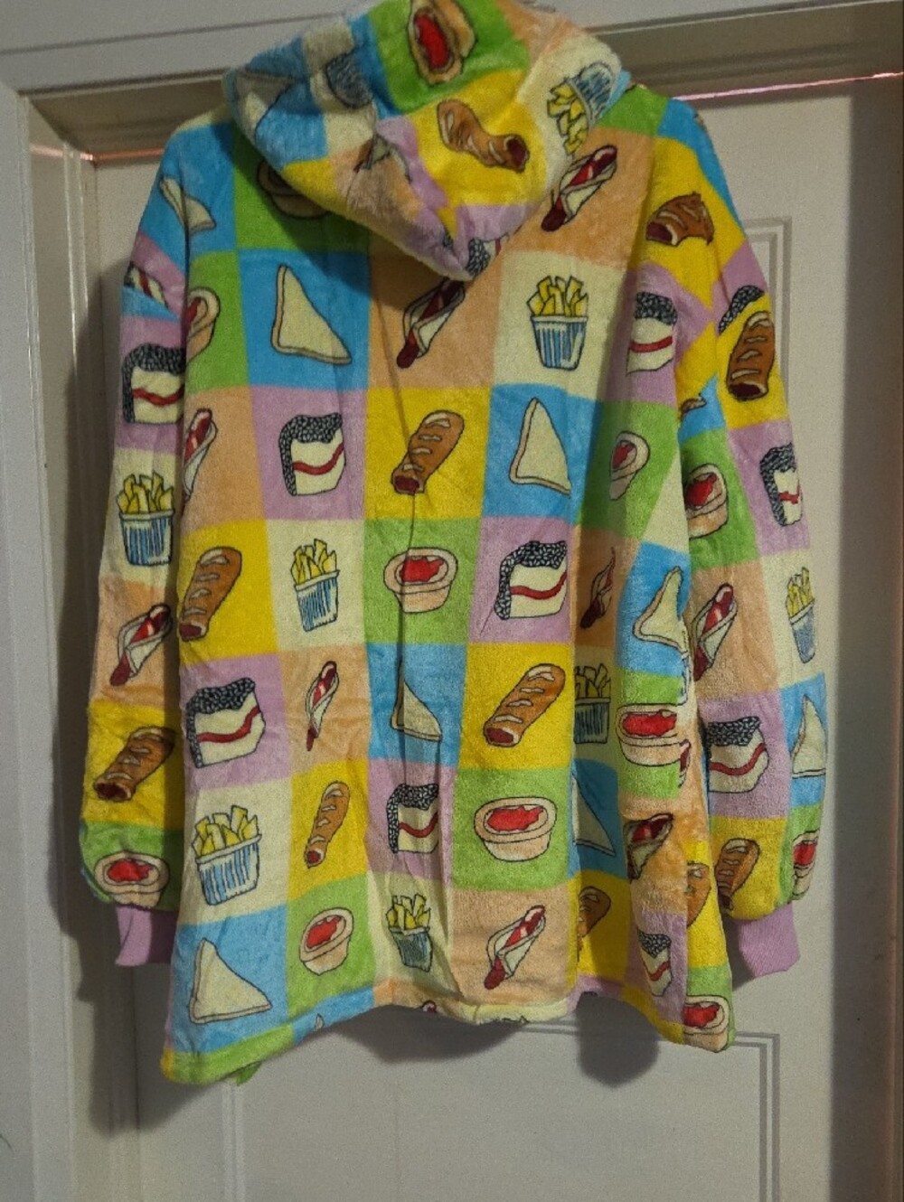 Plush Sherpa-Lined Kids Hoodie in Multi Color - Unbranded - Picture 5 of 11